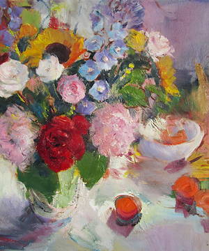 Schilderijen van de kunstschilder Hans Musters bekijken en kopen bij galerie Wildevuur