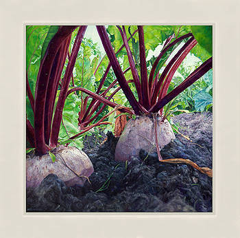 Bieten op het veld | stilleven schilderij in olieverf van Adriana van Zoest koopt u nu online! ✓Hoogste kwaliteit ✓Veilig betalen ✓Gratis verzending