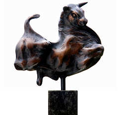 Spring is in the air | dieren beeld in brons van Anton ter Braak koopt u nu online! ✓Hoogste kwaliteit & service ✓Veilig betalen ✓Gratis verzending