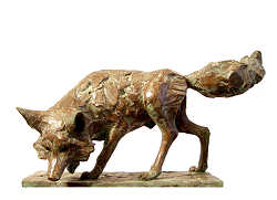 Vos | bronzen beeld van een wild dier van Coba koster koopt u nu online! ✓Hoogste kwaliteit & service ✓Veilig betalen ✓Gratis verzending