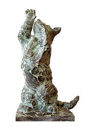 Poes | bronzen beeld van een kat van Coba koster koopt u nu online! ✓Hoogste kwaliteit & service ✓Veilig betalen ✓Gratis verzending
