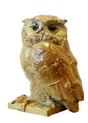 Schreeuwuil | bronzen beeld van een uil van Coba koster koopt u nu online! ✓Hoogste kwaliteit & service ✓Veilig betalen ✓Gratis verzending