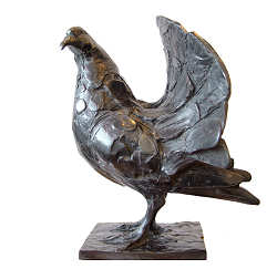 Sierduif | bronzen beeld van een vogel van Coba koster koopt u nu online! ✓Hoogste kwaliteit & service ✓Veilig betalen ✓Gratis verzending