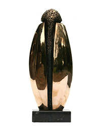 De knop | abstract bronzen beeld met vormen uit de natuur van Ernest Joachim koopt u nu online! ✓Veilig betalen ✓Gratis verzending