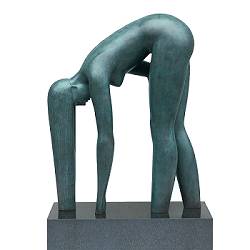 Waterspiegel | bronzen model beeld van Erwin Meijer koopt u nu online! ✓Hoogste kwaliteit & service ✓Veilig betalen ✓Gratis verzending