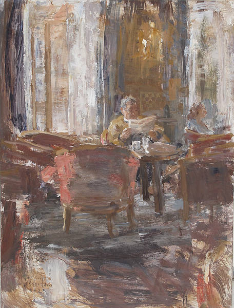 Hotel v/d Werff, In de lounge VIIII