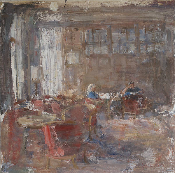 Hotel v/d Werff, In de lounge VI