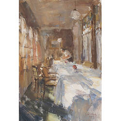 Zonlicht III | interieur schilderij in olieverf van Flip Gaasendam koopt u nu online! ✓Hoogste kwaliteit & service ✓Veilig betalen ✓Gratis verzending