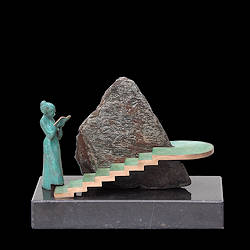 Easy way | bronzen beeld van Frans van Straaten koopt u nu online! ✓Hoogste kwaliteit & service ✓Veilig betalen ✓Gratis verzending