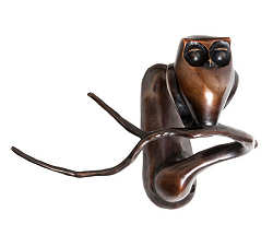 Wijsje | bronzen beeld van een vogel van Frans van Straaten koopt u nu online! ✓Hoogste kwaliteit & service ✓Veilig betalen ✓Gratis verzending