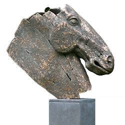 Paardenhoofd | bronzen dieren beeld van Gerard Engels koopt u nu online! ✓Hoogste kwaliteit ✓Veilig betalen ✓Gratis verzending