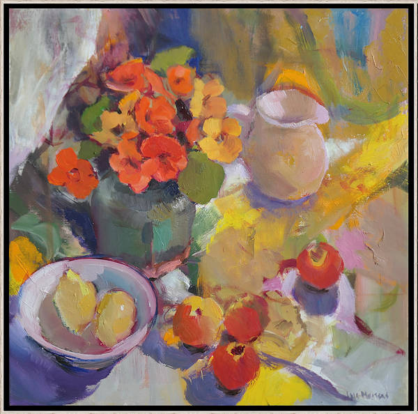 Stilleven met Oost-Indische kers