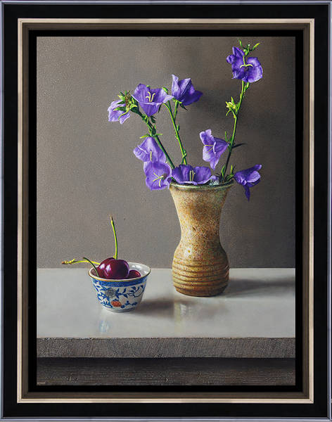 Stilleven met grasklokjes