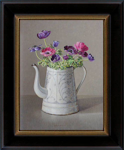 Anemonen in emaillen kan