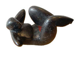 Take five | bronzen beeld van een vrouw van Jan de Graaf koopt u nu online! ✓Hoogste kwaliteit & service ✓Veilig betalen ✓Gratis verzending