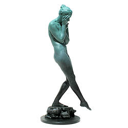 Vision II | model-mensen beeld in brons van Jana Buttner koopt u nu online! ✓Hoogste kwaliteit & service ✓Veilig betalen ✓Gratis verzending