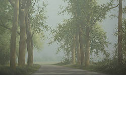 Zomer | schilderij van een landschap in olieverf van Johan Abeling koopt u nu online! ✓Hoogste kwaliteit ✓Veilig betalen ✓Gratis verzending