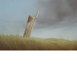 Ameland | schilderij van een landschap in olieverf van Johan Abeling koopt u nu online! ✓Hoogste kwaliteit ✓Veilig betalen ✓Gratis verzending