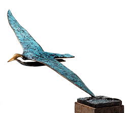 Albatros odyssee 2: Zwervend over de Zuidzee | bronzen beeld van Leon Veerman koopt u nu online! ✓Veilig betalen ✓Gratis verzending