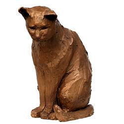 Grote kater | dieren beeld in brons van Maja van Berkestijn koopt u nu online! ✓Hoogste kwaliteit & service ✓Veilig betalen ✓Gratis verzending