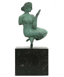 Spiegeling | bronzen beeld van een vrouw van Marion Visione koopt u nu online! ✓Hoogste kwaliteit & service ✓Veilig betalen ✓Gratis verzending