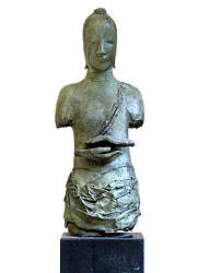 Meditatie | bronzen beeld van een vrouw van Marion Visione koopt u nu online! ✓Hoogste kwaliteit & service ✓Veilig betalen ✓Gratis verzending