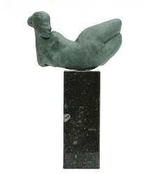 Najade | bronzen beeld van een vrouw van Marion Visione koopt u nu online! ✓Hoogste kwaliteit & service ✓Veilig betalen ✓Gratis verzending