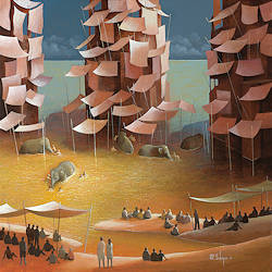 Verstilde herinneringen | schilderij van Michiel Schrijver koopt u nu online! ✓Hoogste kwaliteit & service ✓Veilig betalen ✓Gratis verzending