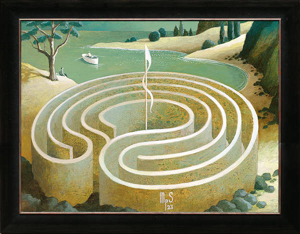 Doolhof | Doolhof aan zee