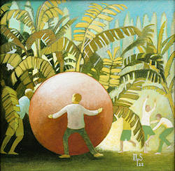 ZeeStreken 9 | architectuur schilderij van Michiel Schrijver koopt u nu online! ✓Hoogste kwaliteit & service ✓Veilig betalen ✓Gratis verzending