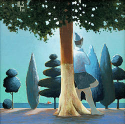 ZeeStreken 12 | architectuur schilderij van Michiel Schrijver koopt u nu online! ✓Hoogste kwaliteit & service ✓Veilig betalen ✓Gratis verzending