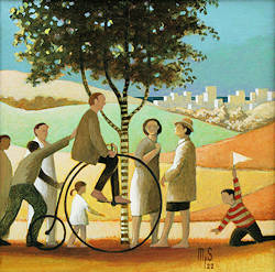 ZeeStreken 14 | architectuur schilderij van Michiel Schrijver koopt u nu online! ✓Hoogste kwaliteit & service ✓Veilig betalen ✓Gratis verzending