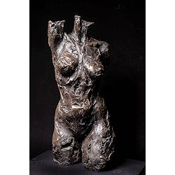 Be your own muse II | modelbeeld in brons van Natasja Bennink koopt u nu online! ✓Hoogste kwaliteit ✓Veilig betalen ✓Gratis verzending