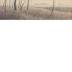 Vanaf Helwerd | landschap schilderij van Peter Durieux koopt u nu online! ✓Hoogste kwaliteit & service ✓Veilig betalen ✓Gratis verzending