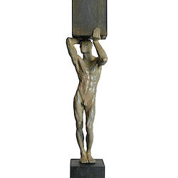 Titan S | model beeld in brons van Philippe Timmermans koopt u nu online! ✓Hoogste kwaliteit & service ✓Veilig betalen ✓Gratis verzending