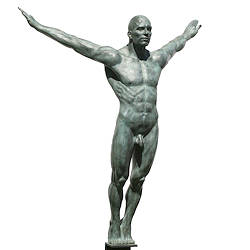 Angelo | model beeld in brons van Philippe Timmermans koopt u nu online! ✓Hoogste kwaliteit & service ✓Veilig betalen ✓Gratis verzending