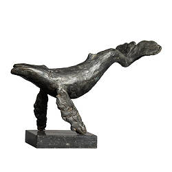 Bultrug | dieren beeld in brons van Romee Kanis koopt u nu online! ✓Hoogste kwaliteit & service ✓Veilig betalen ✓Gratis verzending