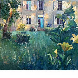 Maison des soeurs | interieur schilderij van Simeon  Nijenhuis koopt u nu online! ✓Hoogste kwaliteit & service ✓Veilig betalen ✓Gratis verzending