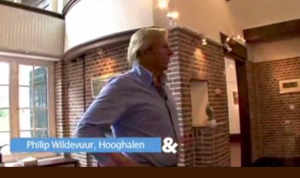 Een prive rondleiding door Philip Wildevuur in het TV programma Wonen & Co.